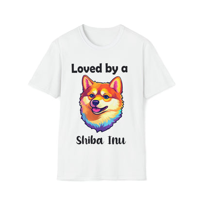 LOVED BY SHIBA Unisex Softstyle T-Shirt