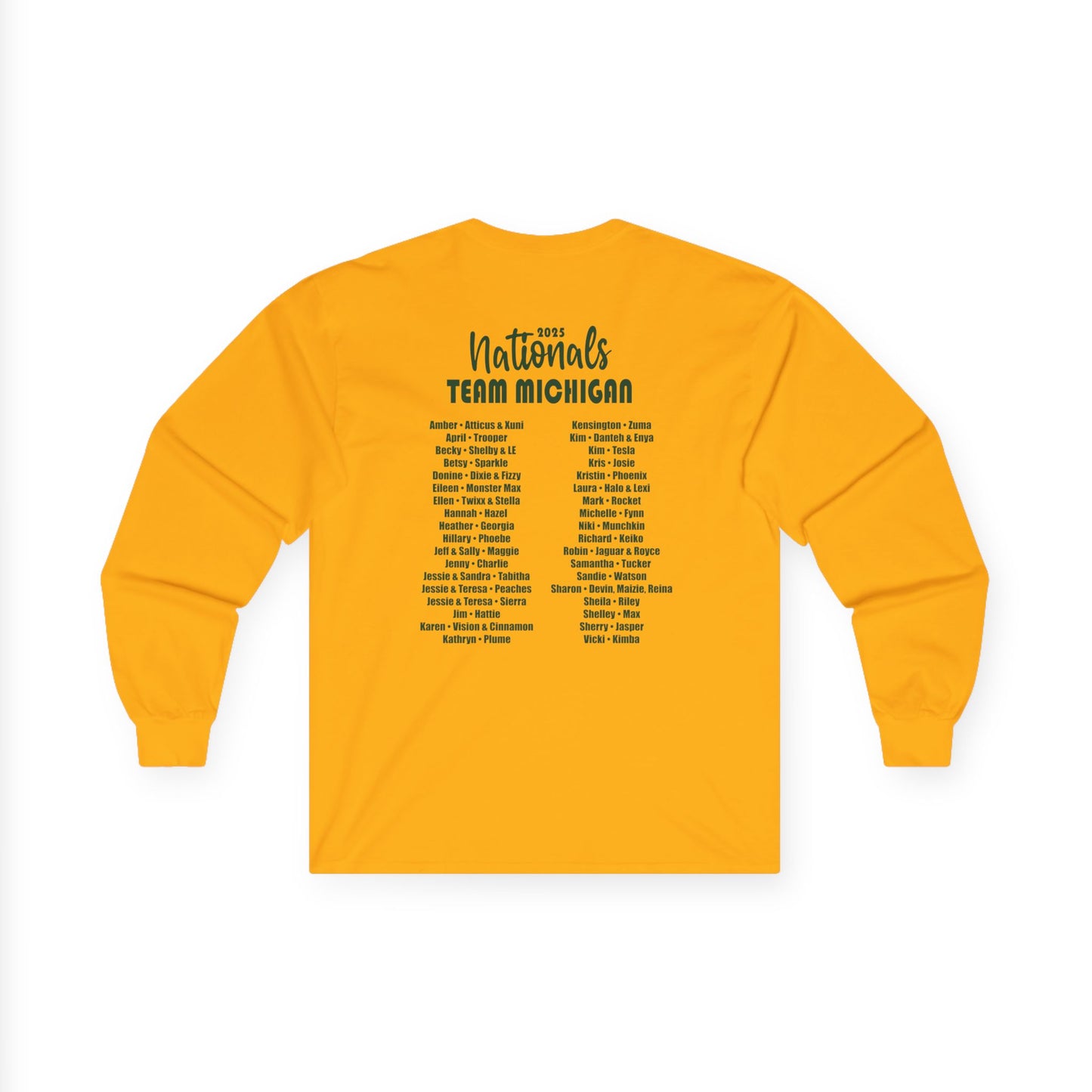 CPE TEAM MICHIGAN Unisex Ultra Cotton Long Sleeve Tee