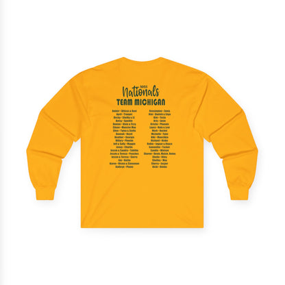 CPE TEAM MICHIGAN Unisex Ultra Cotton Long Sleeve Tee