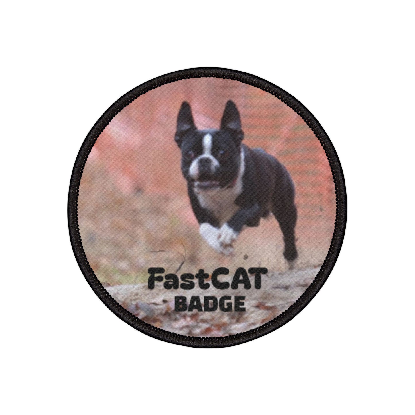 FastCat Badge Iron-On Patches