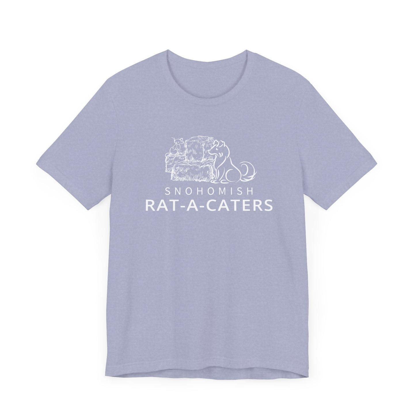 (white)  RAT-A-CATCHERS COLORS Unisex Jersey Short Sleeve Tee