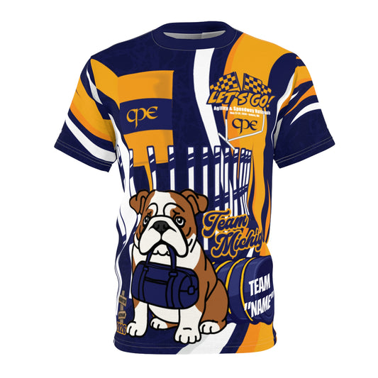 BULLDOG - TEAM MICHIGAN JERSEY - ADD NAME!