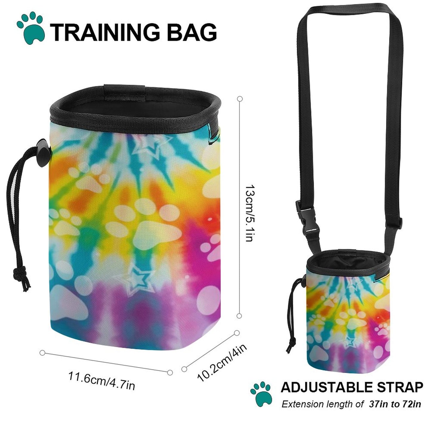 GROOVY PAWS Dog Treat Training Bag