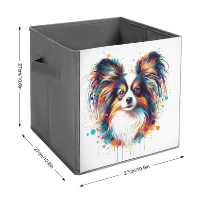 PAPILLON PAINT SPLATTER  Folding Storage Bin