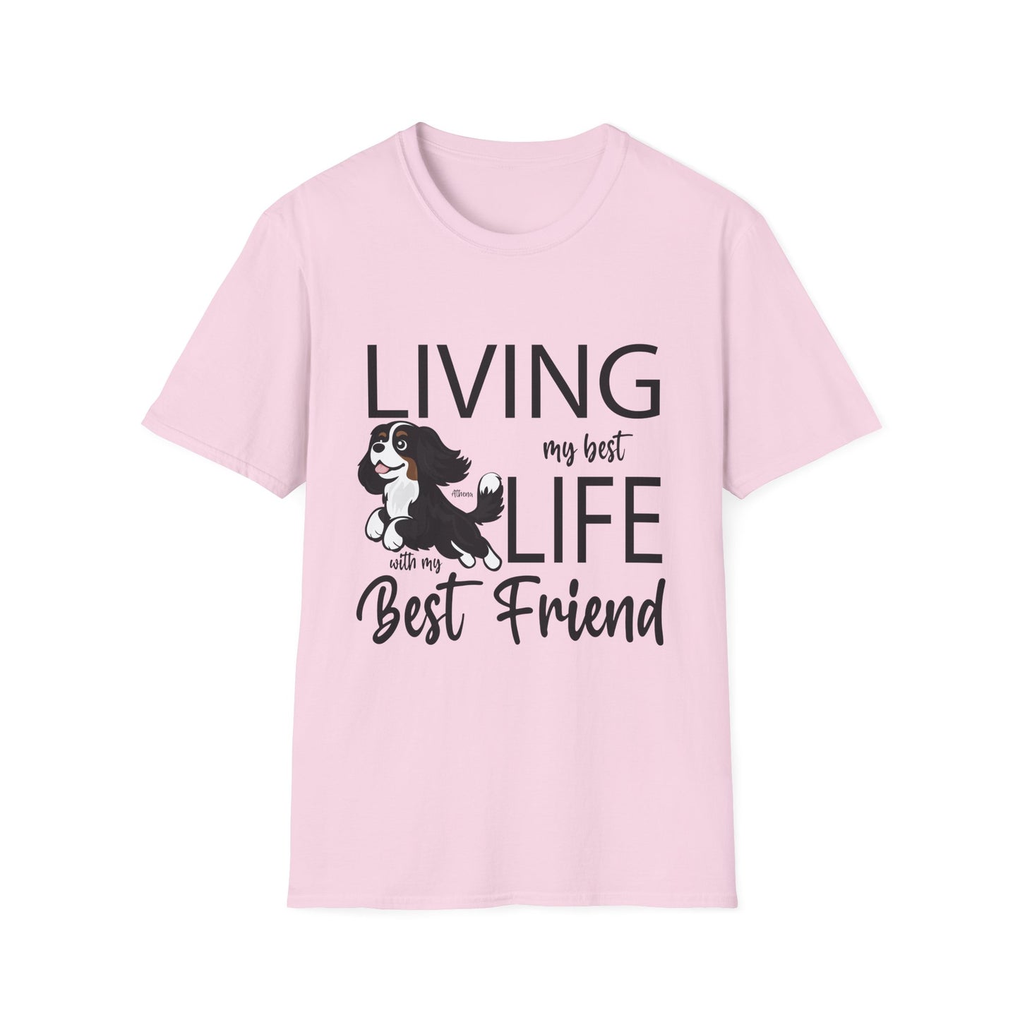 ATHENA BEST FRIEND Unisex Softstyle T-Shirt