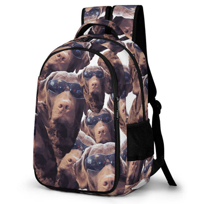 FOXY LADY _ LAB _ COLLAGE FACE DESIGN - Multi-Pocket Travel Bags