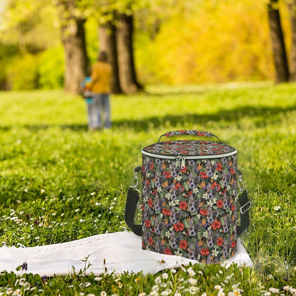 HAWAIIAN STYLE FACE -  Collapsible Insulated Cooler Bag