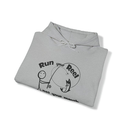 RUN YOUR REEL - 7 Unisex Heavy Blend™ Hooded Sweatshirt