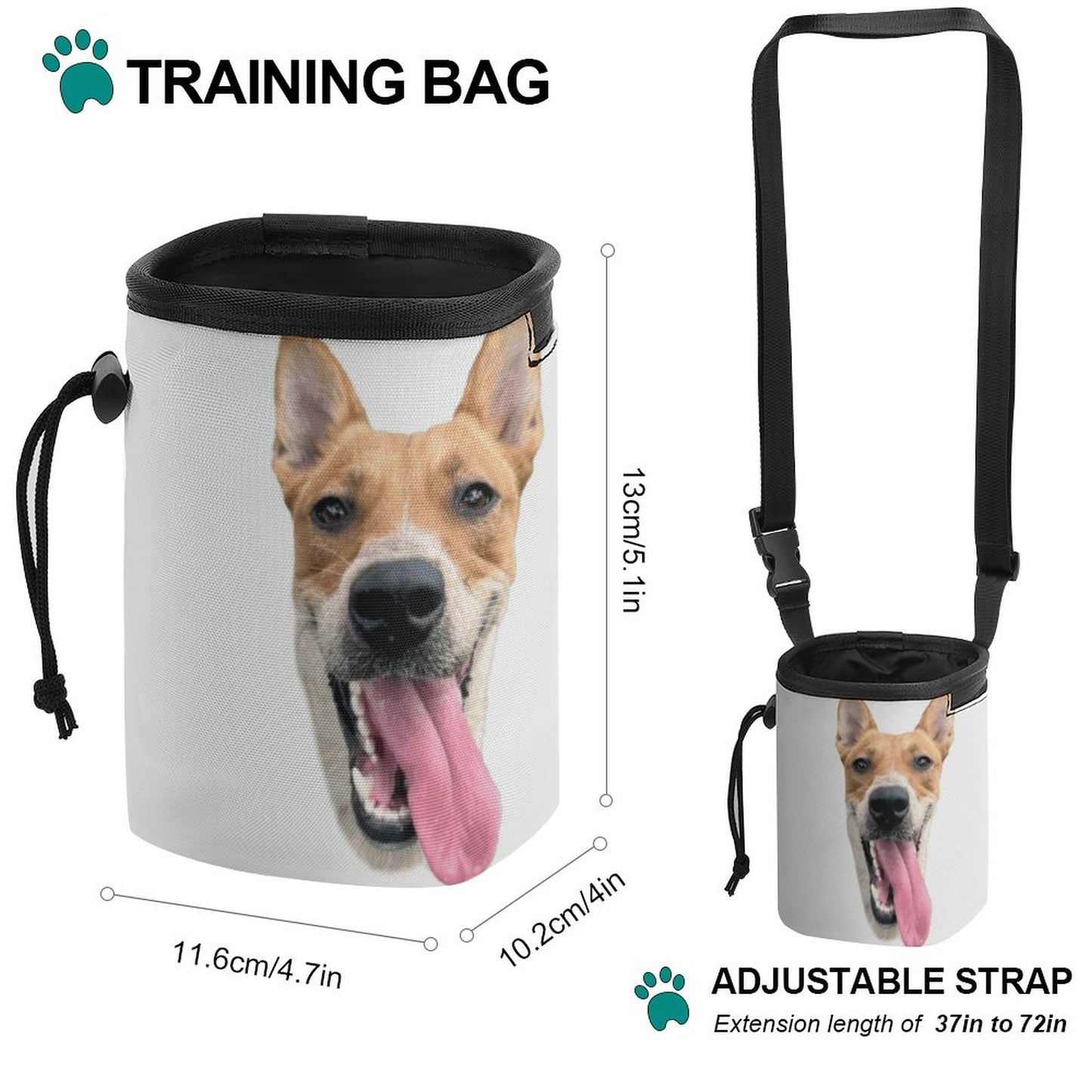 QUILL FACE -  Dog Treat Training Bag