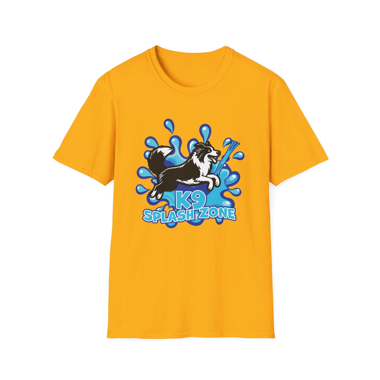 K9 SPLASH ZONE Unisex Softstyle T-Shirt