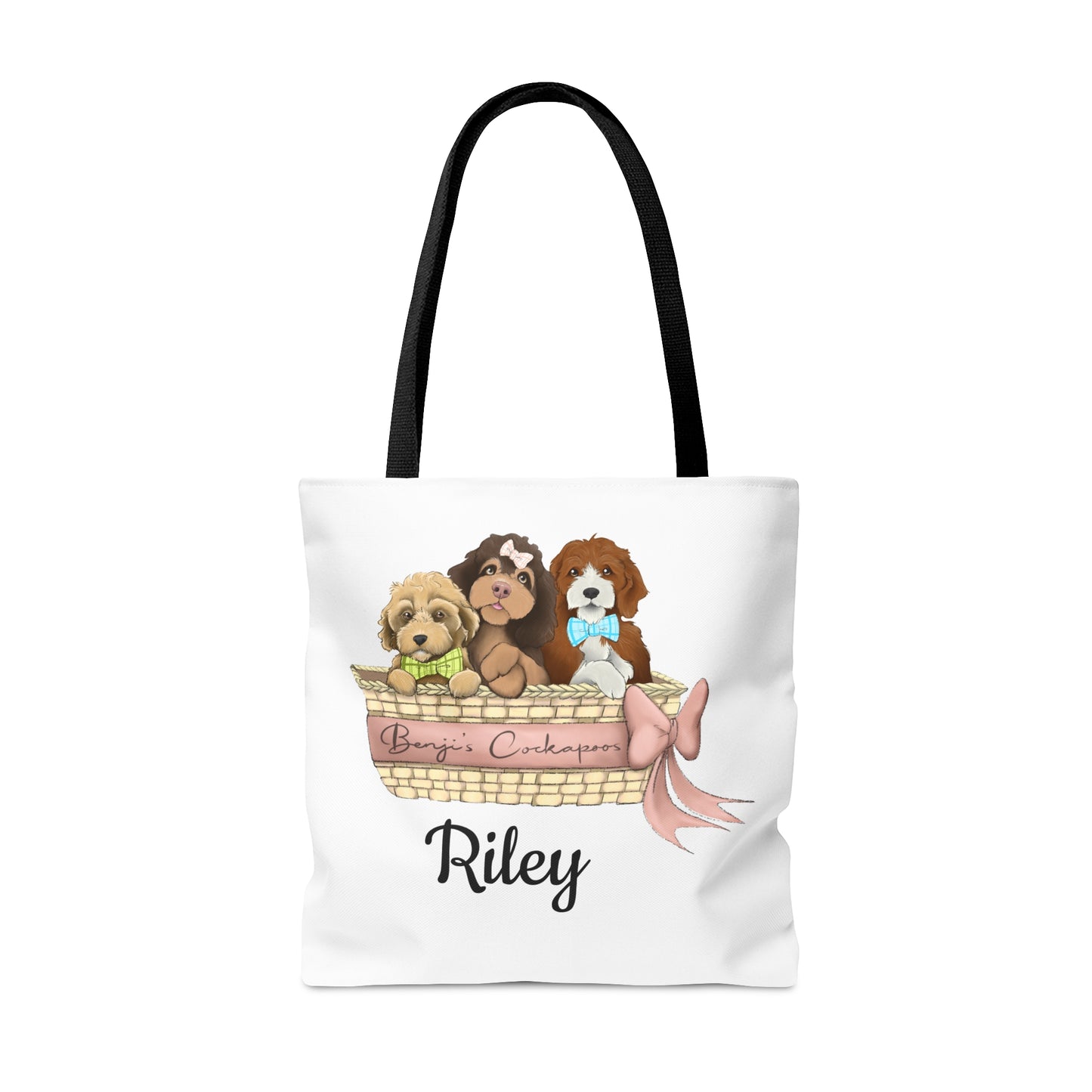 *Riley - Benjis Cockapoos Tote Bag