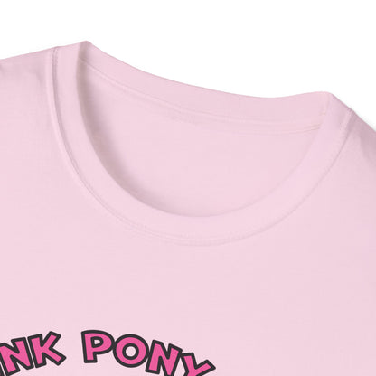 pink pony Unisex Softstyle T-Shirt