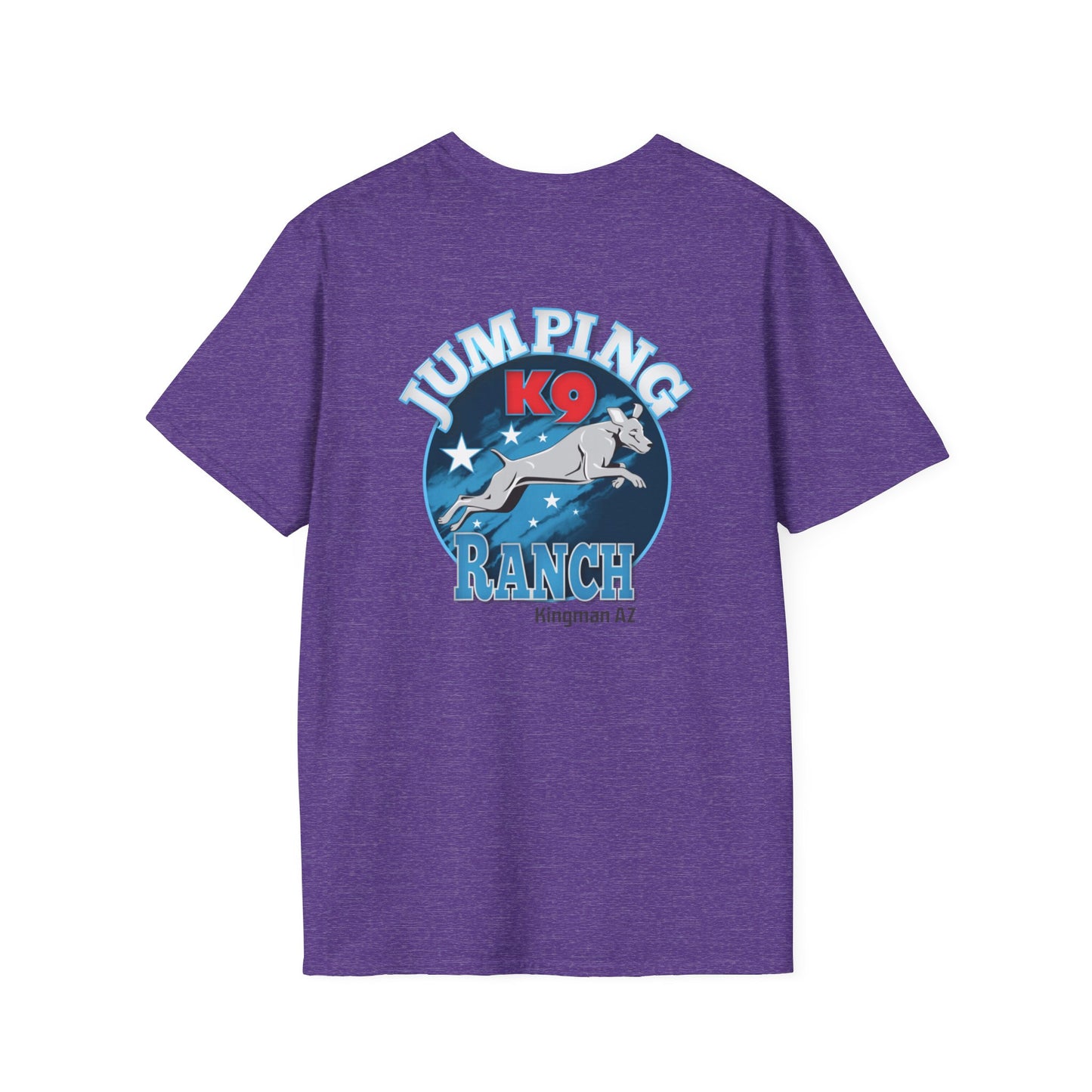Jumping K9 Ranch  Unisex Softstyle T-Shirt
