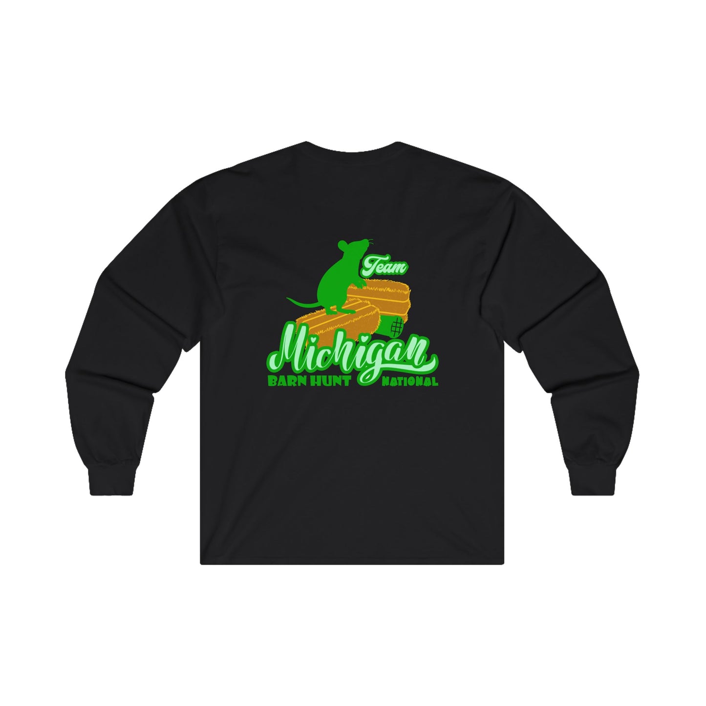 Team Michigan Unisex Ultra Cotton Long Sleeve Tee