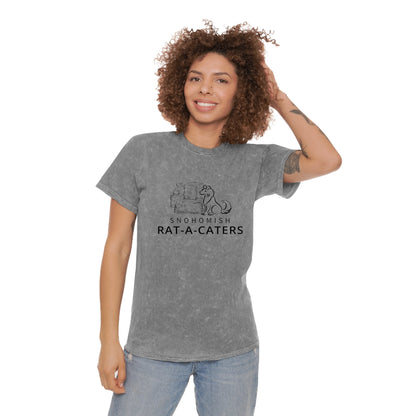 RAT-A-CATCHERS Unisex Mineral Wash T-Shirt