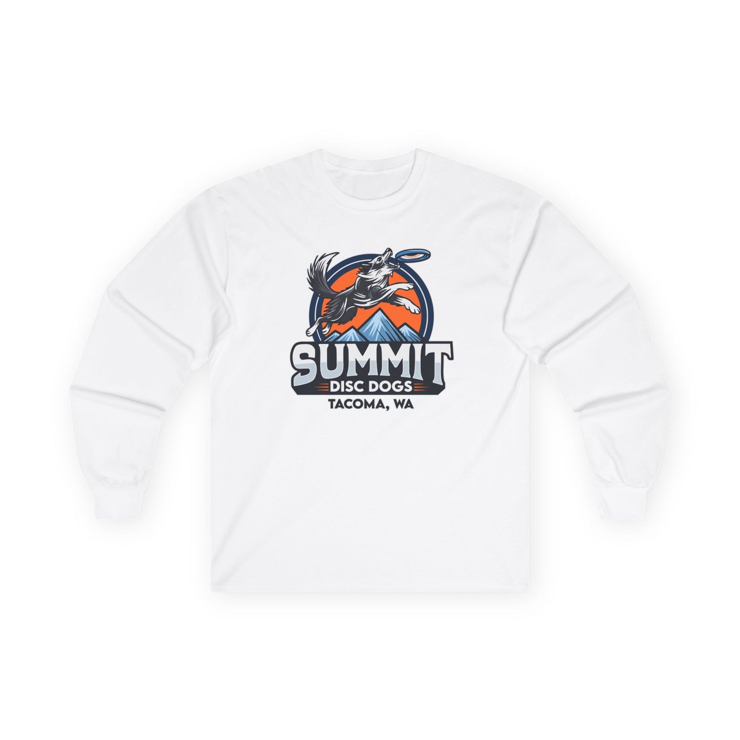 *SUMMIT DISC DOGS Unisex Ultra Cotton Long Sleeve Tee