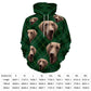 Custom Hoodie FACE PATTERN