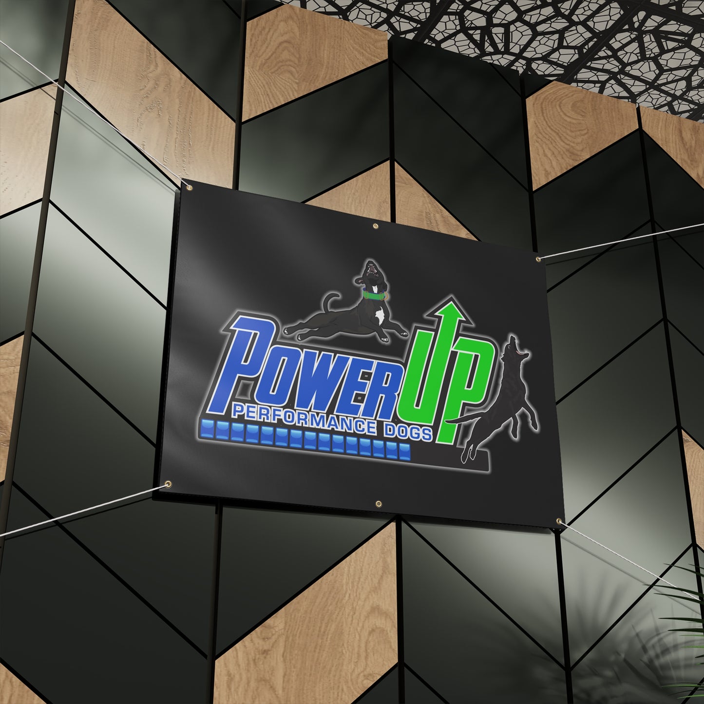 POWER UP Banner