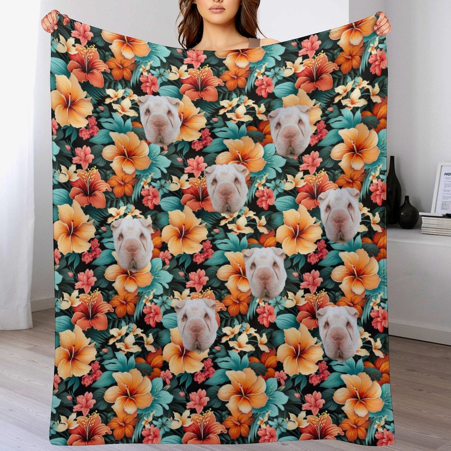 CUSTOM Blanket-40"x50" (Dual-sided Printing)