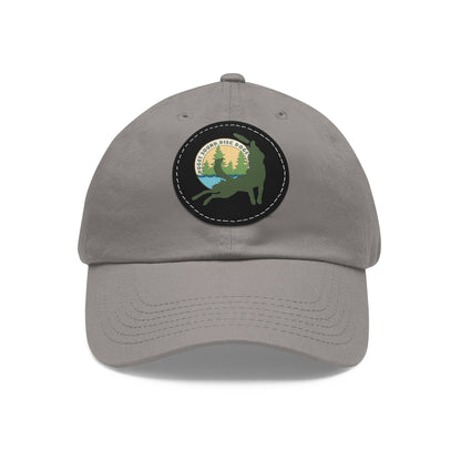 Puget Sound Disc Dogs Hat with Leather Patch (Round)