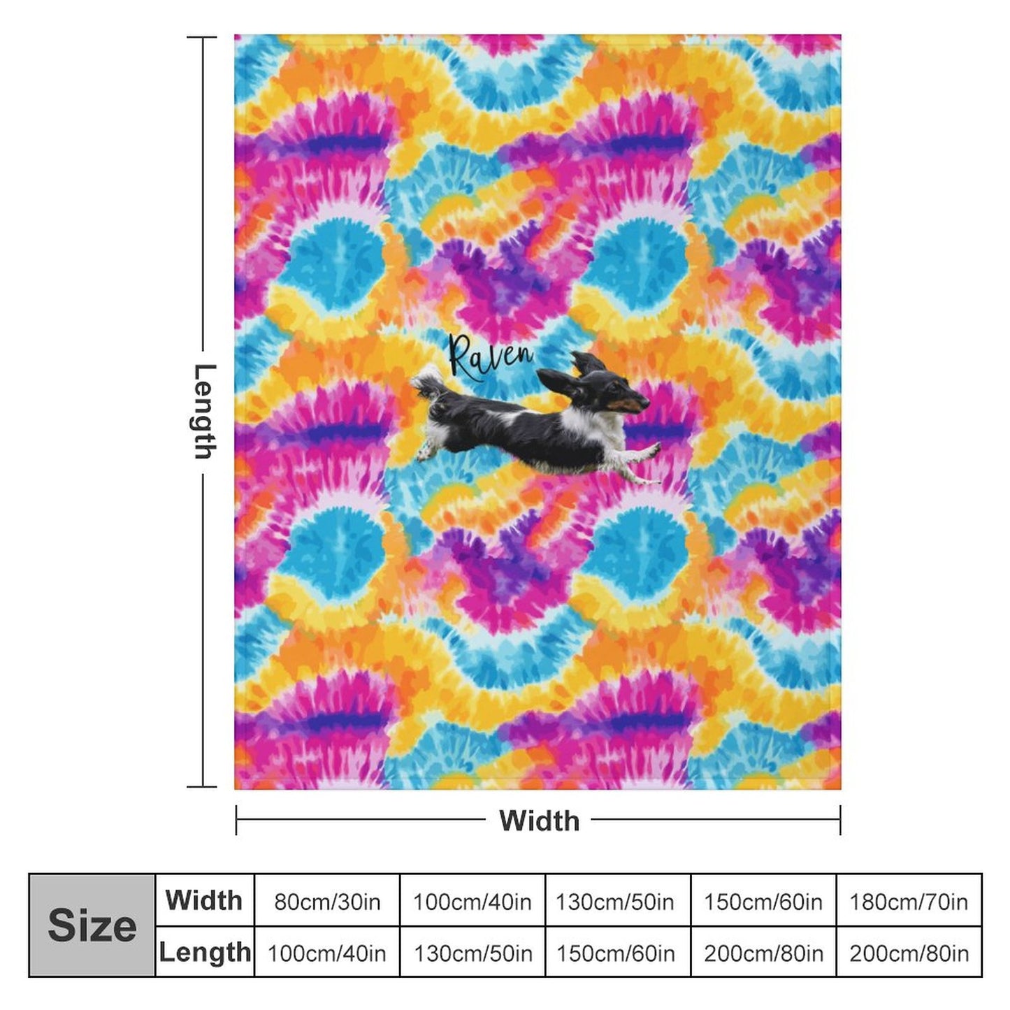 280gsm Flannel Blanket-40"x50" (Dual-sided Printing)