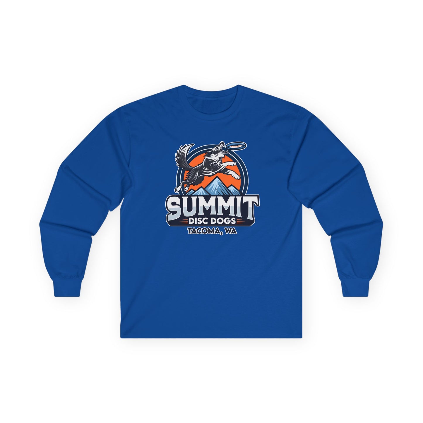*SUMMIT DISC DOGS Unisex Ultra Cotton Long Sleeve Tee