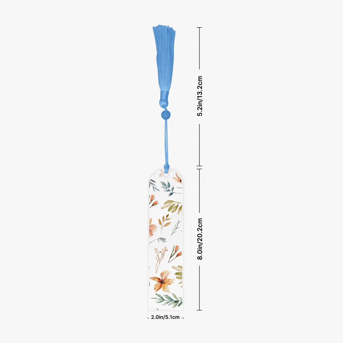 1118. Acrylic Bookmark - Semicircle