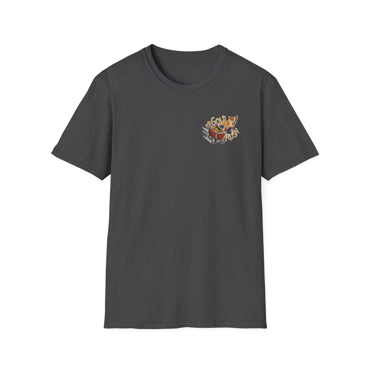 GOLD RUSH FLYBALL Unisex Softstyle T-Shirt