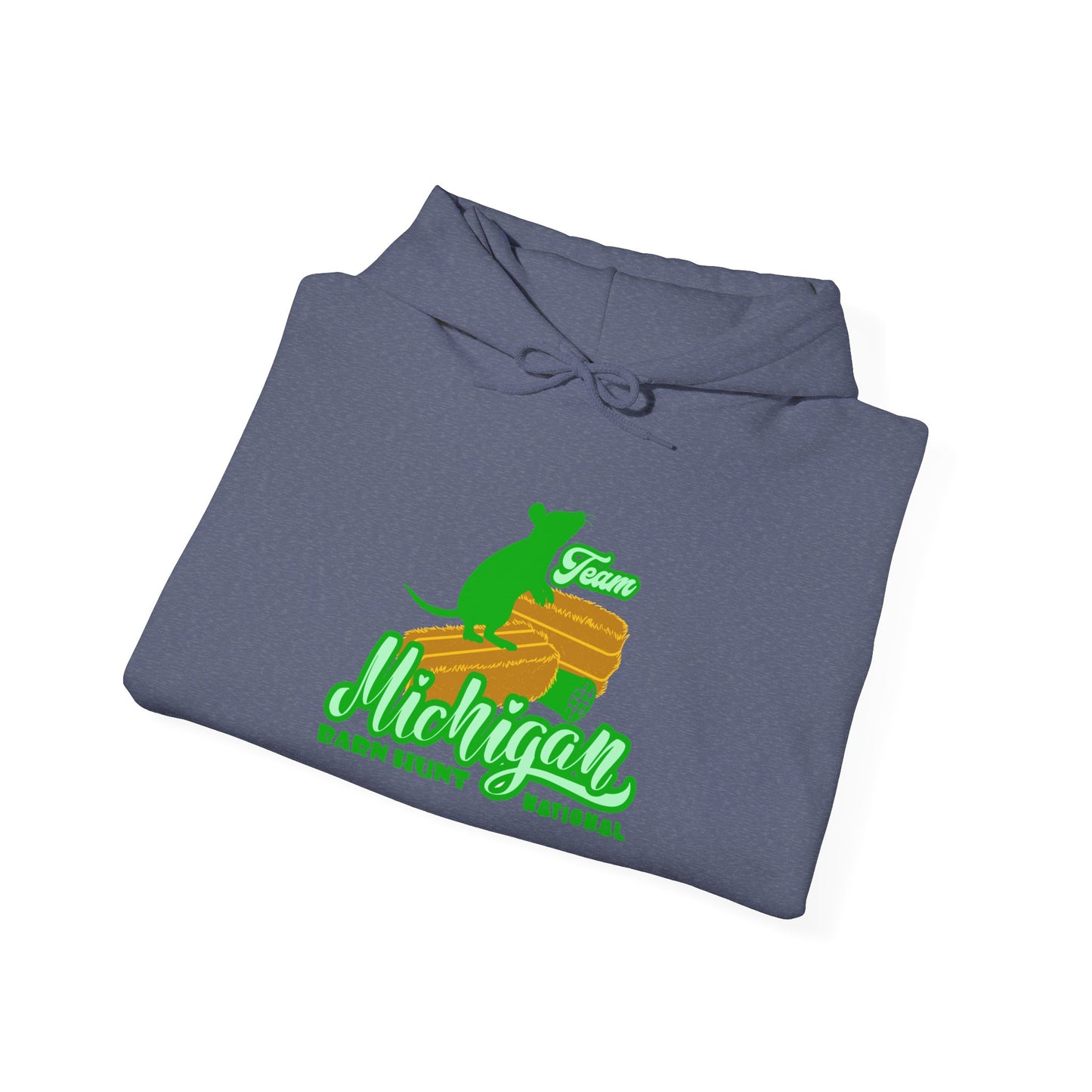 MICHIGAN BARN HUNT Unisex Heavy Blend™ Hooded Sweatshirt
