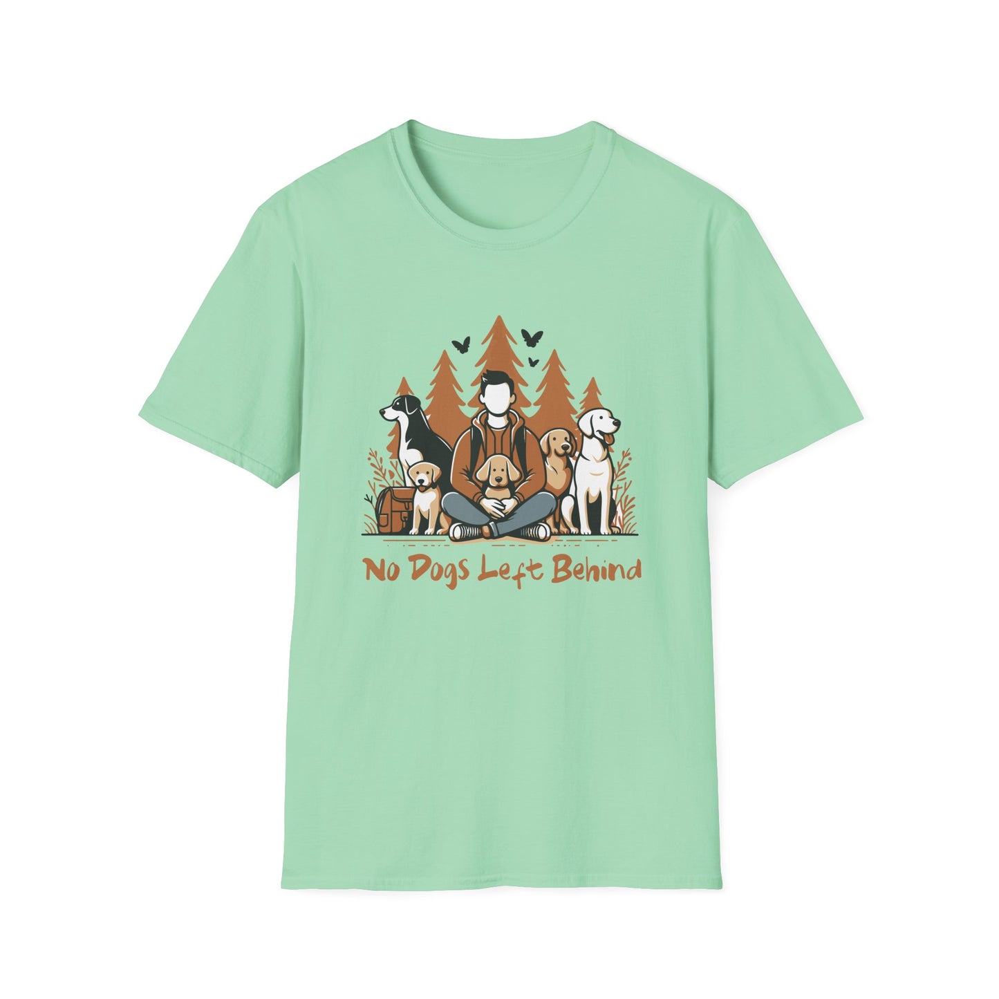 7 No Dogs Left Behind - Unisex Softstyle T-Shirt