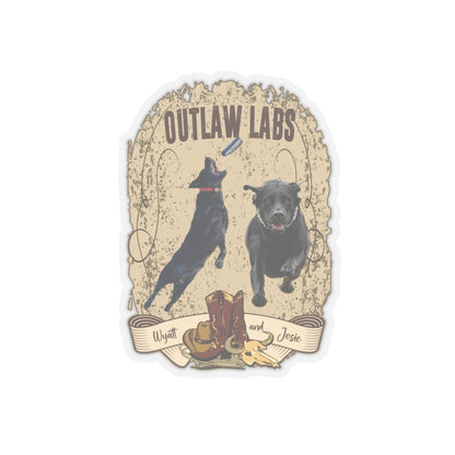 OUTLAW LAB  STICKER