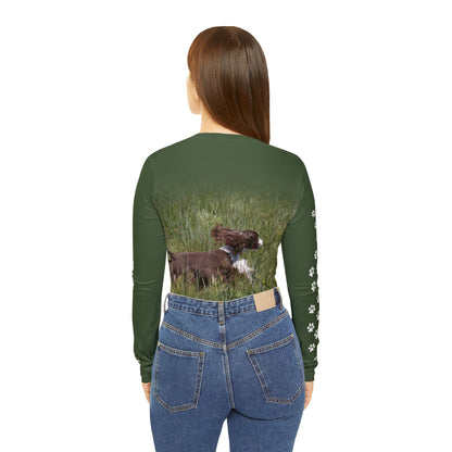 GRACE Women's Long Sleeve V-neck Shirt