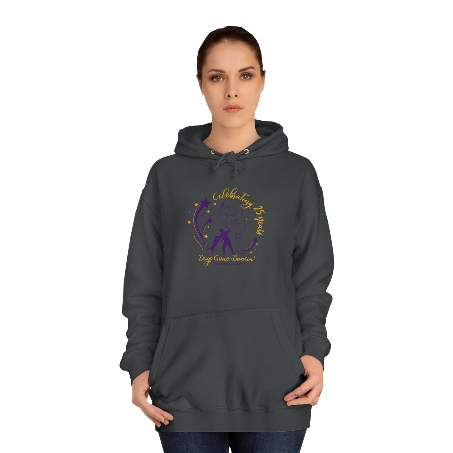 Dogs Gone Dancin' Unisex College Hoodie