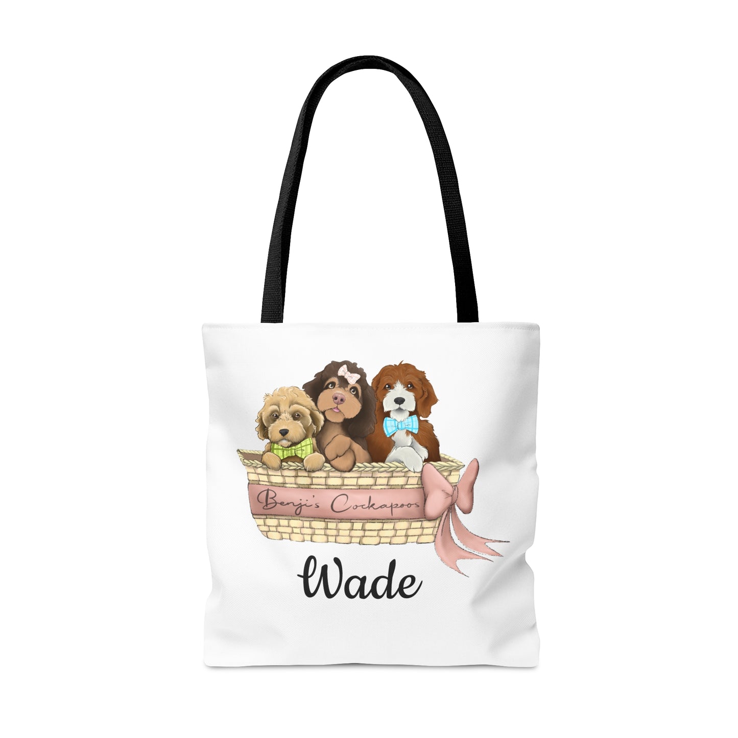 * Wade - Benjis Cockapoos Tote Bag