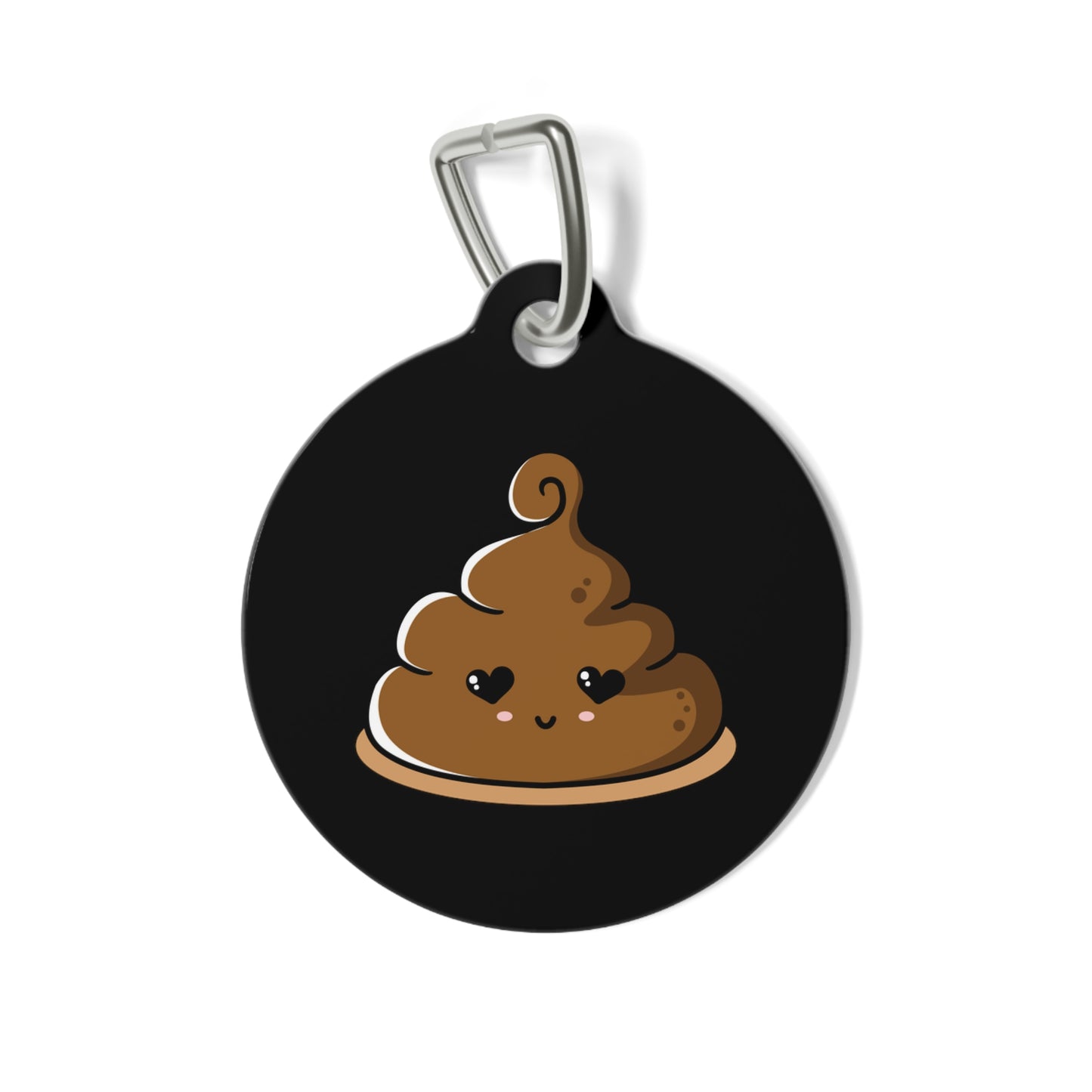 Cute POOP EMOJI - Pet Tag