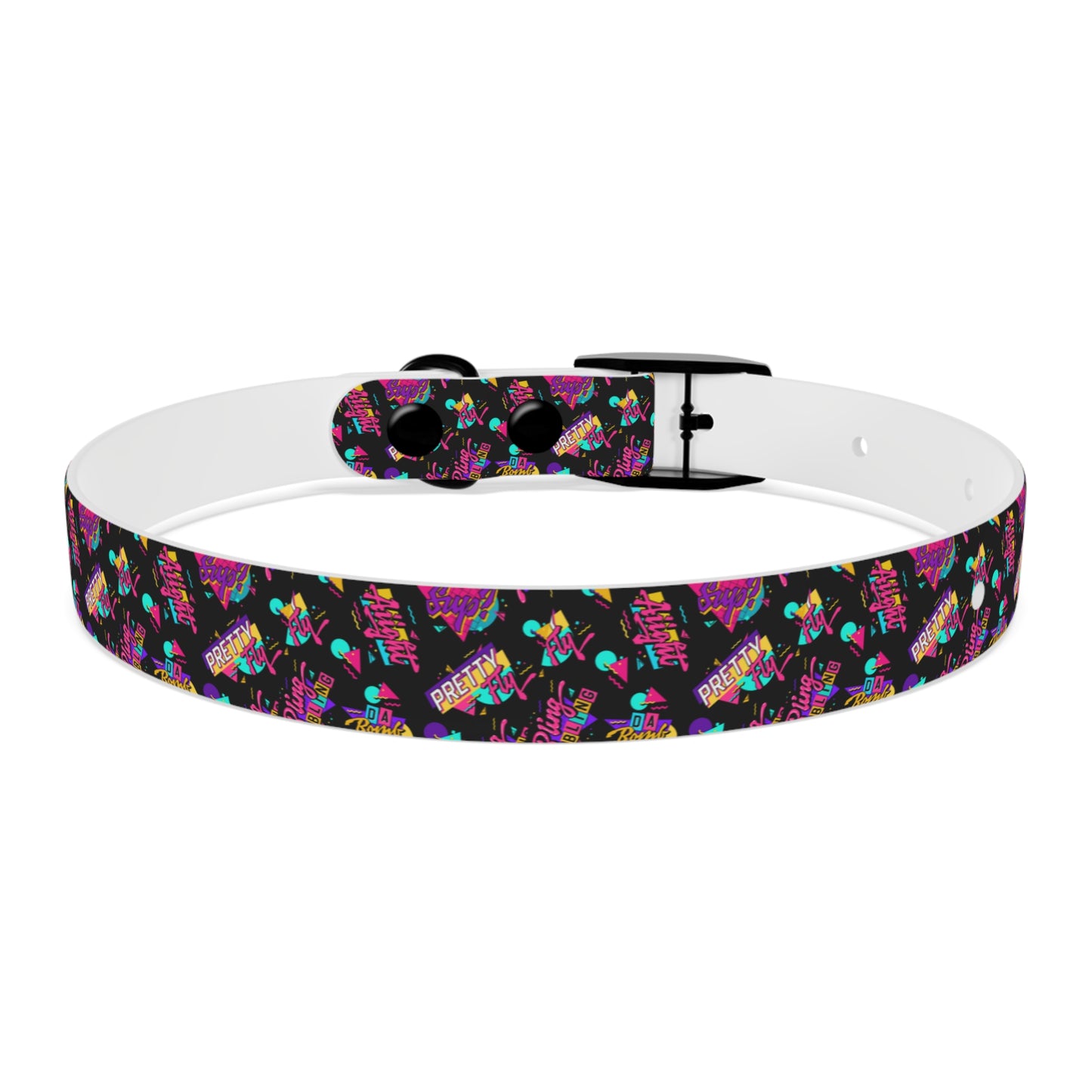 PRETTY FLY 90s  Dog Collar