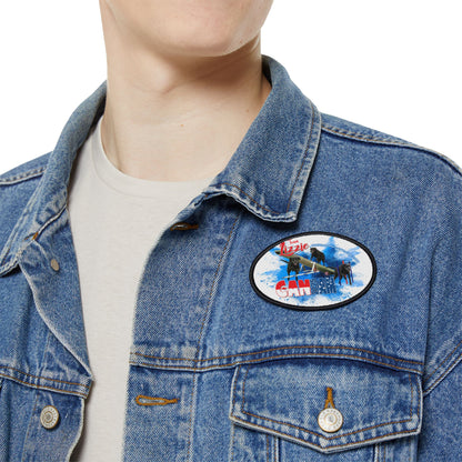 Copy of LIZZIE CAN AM Iron-On Patches white