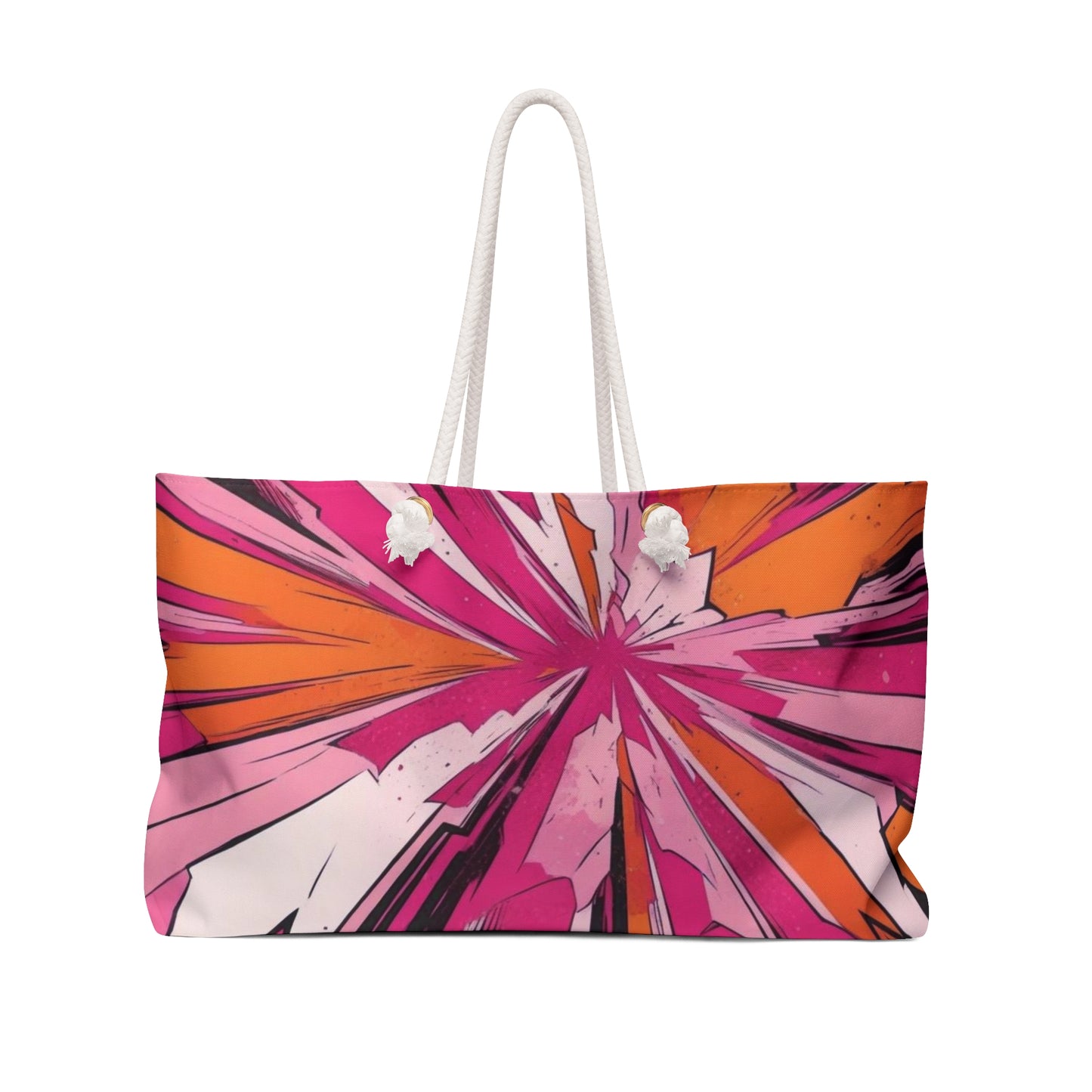 PINK-N-ORANGE COMIC Weekender Bag