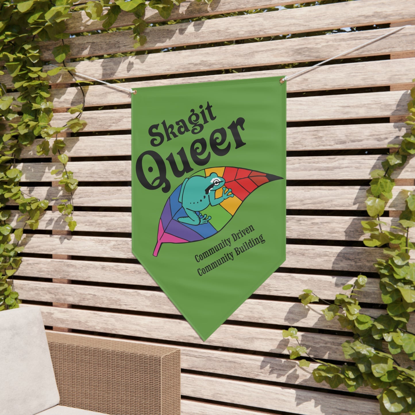 SKAGIT QUEER  Pennant Banner