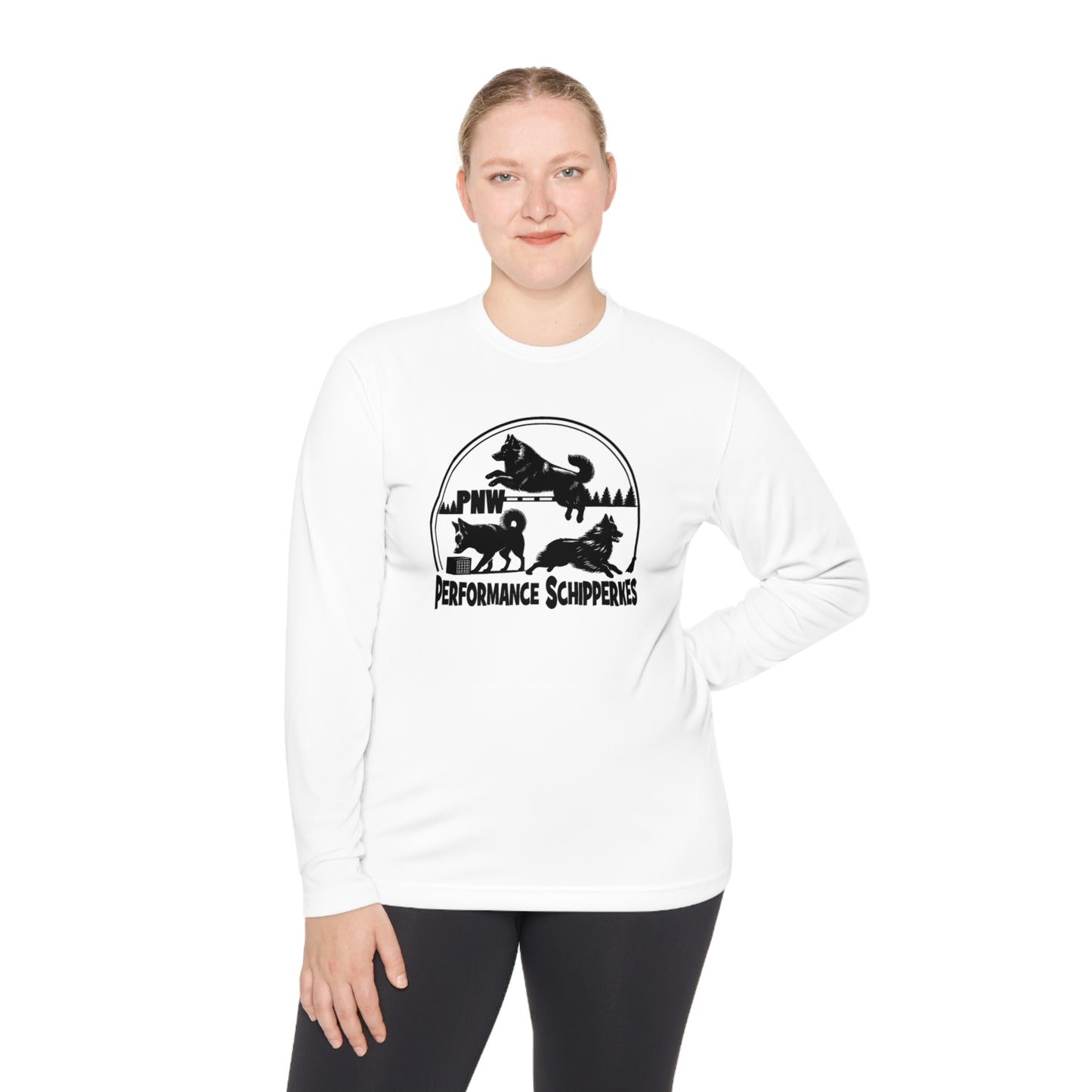 * PNW schipperkes Unisex Lightweight Long Sleeve Tee