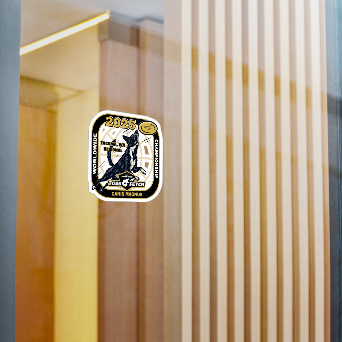 TOSS FETCH Tacoma  Vinyl Decals