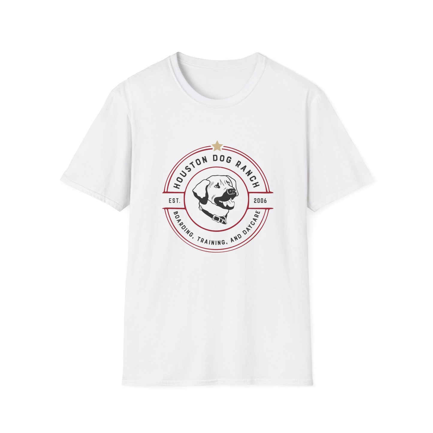 HOUSTON DOG RANCH  Unisex Softstyle T-Shirt