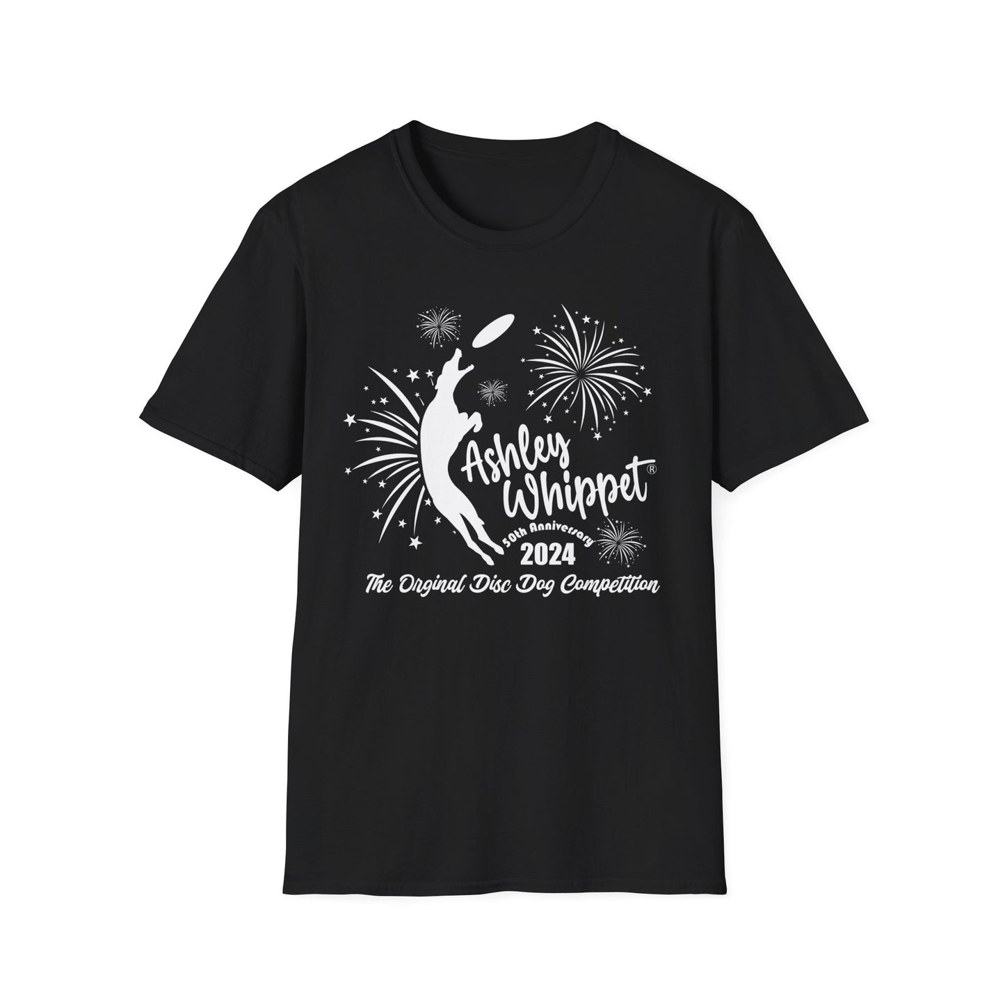 2024 Ashley Whippet  - White -  Unisex Softstyle T-Shirt