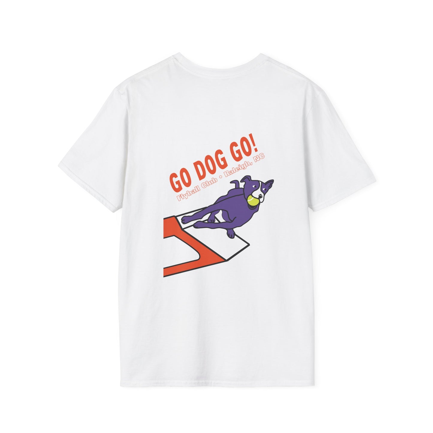 GO DOG GO Unisex Softstyle T-Shirt