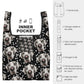 FACE w PAWS-n-BONES Reusable  Bag