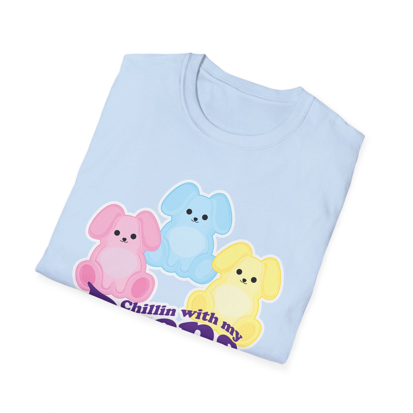 CHILLIN W MY PEEPS Unisex Softstyle T-Shirt EASTER