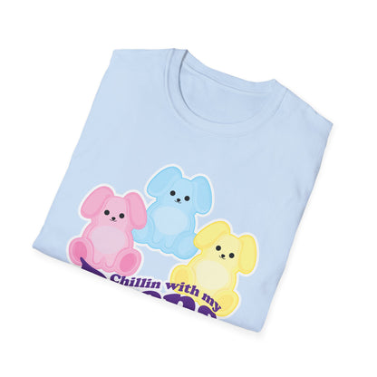CHILLIN W MY PEEPS Unisex Softstyle T-Shirt EASTER