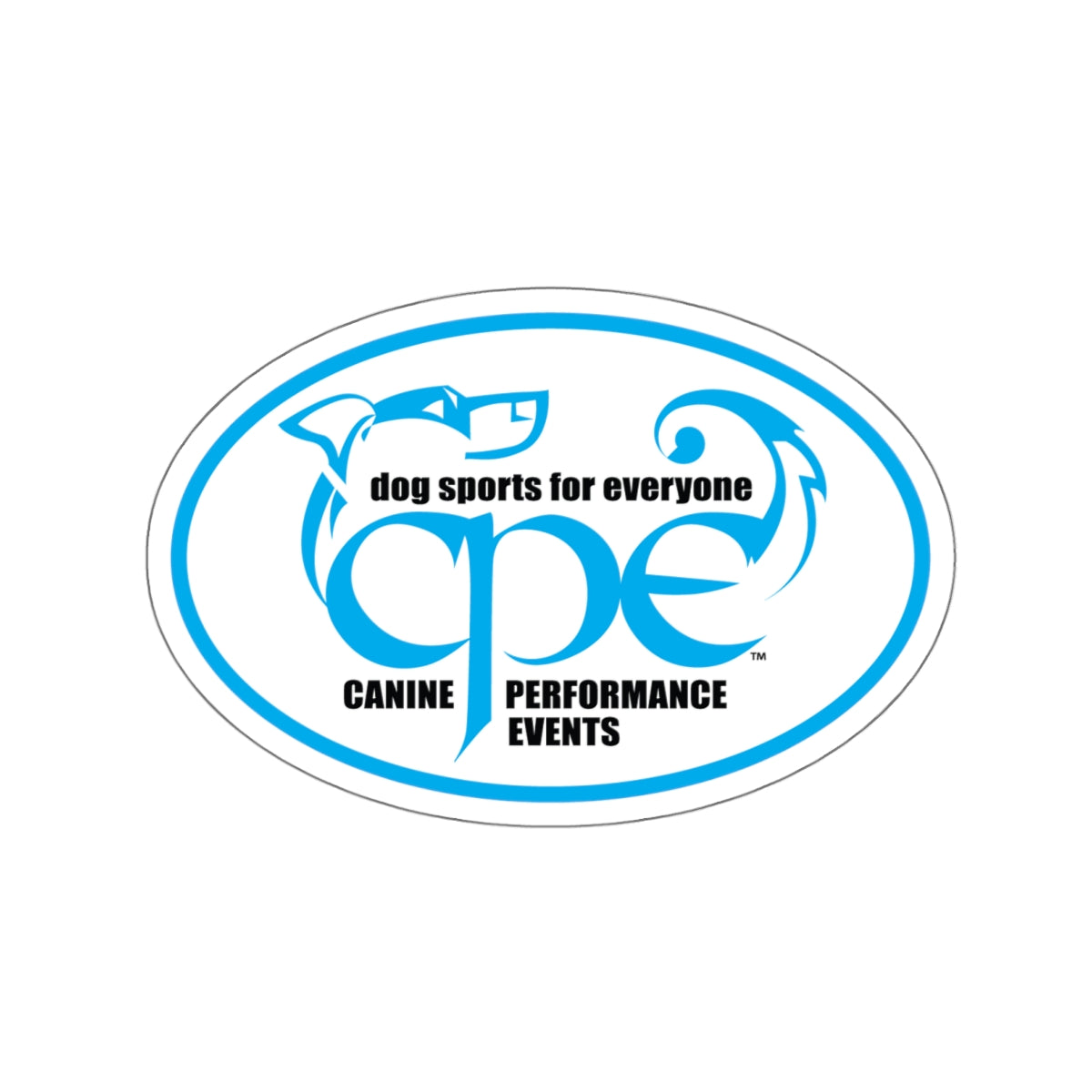 CPE OVAL   Stickers