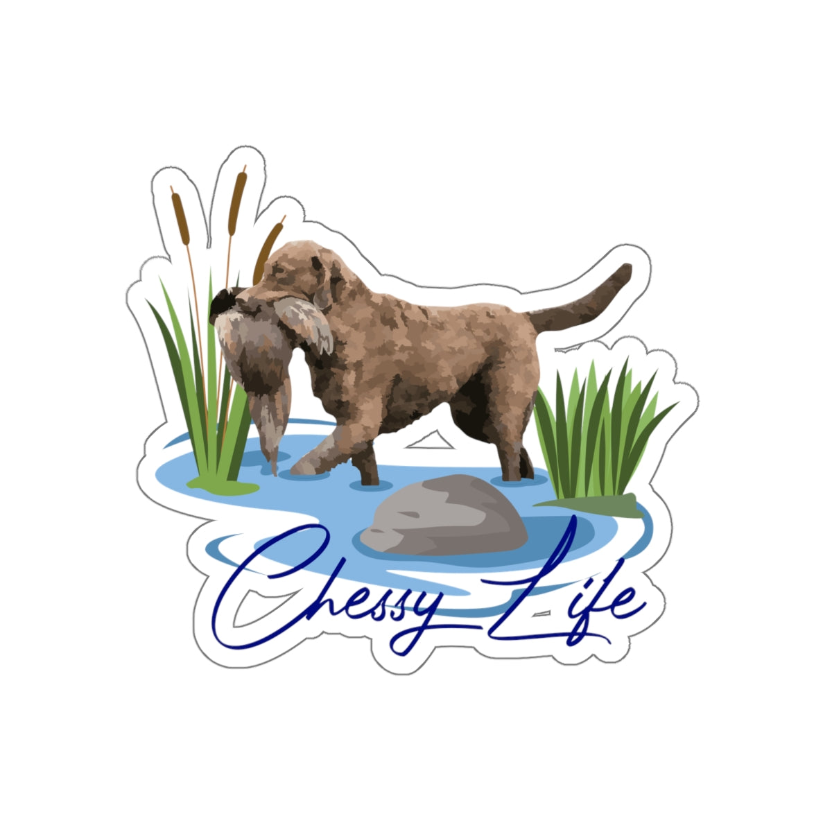 CHESSIE LIFE Die-Cut Stickers