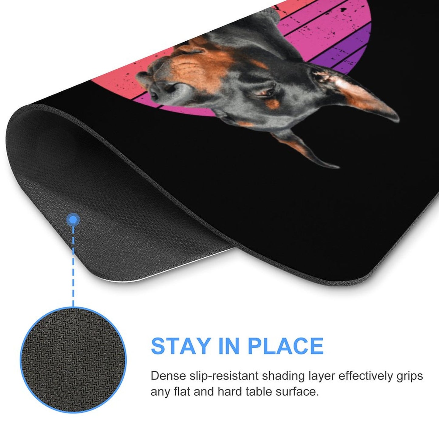 DRAGO - Square Mouse Pad